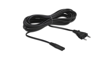 Flexson Power Cable (Straight) - zwart - 5m