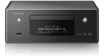 Denon RCD-N11DAB CD Receiver voor Stereo Set - DAB+ Radio - Bluetooth - HEOS Multiroom - Spraakbesturing - Zwart