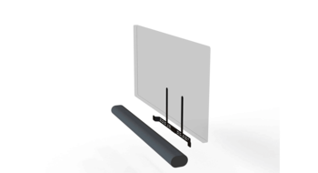 Flexson Sonos Arc 2,03 m (80") Zwart